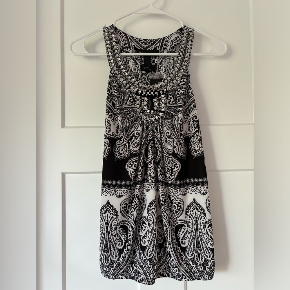 INC International Concepts tank top style blouse